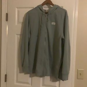 PINK hooded zipper sweatshirt